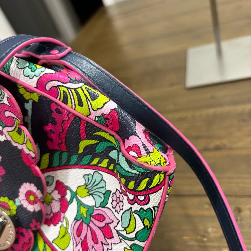 Vera Bradley Scalloped Hipster Crossbody in “Petal Paisley”
